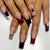 12 Sizes-24 Pcs Press On Nails Y125