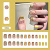 12 Sizes-24 Pcs Press On Nails R864