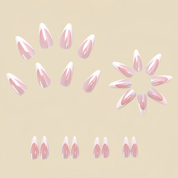 12 Sizes-24 Pcs Press On Nails Y522