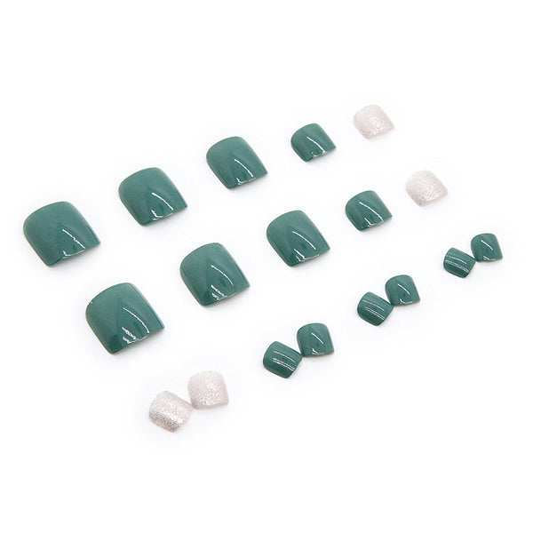12 Sizes-24 Pcs Press On Nails F032