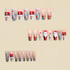 12 Sizes-24 Pcs Press On Nails Y1317