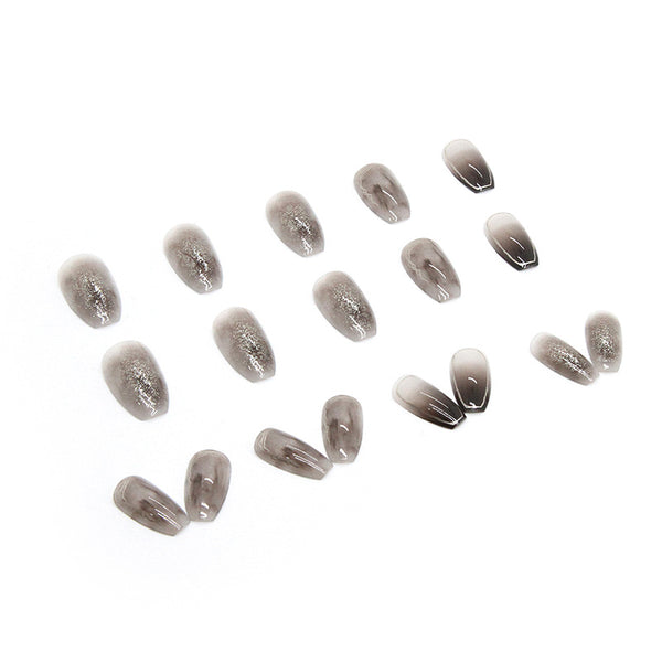12 Sizes-24 Pcs Press On Nails R653