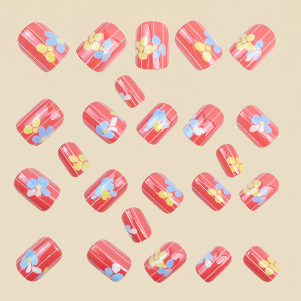 12 Sizes-24 Pcs Press On Nails Y1879
