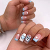 12 Sizes-24 Pcs Press On Nails W1307