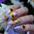 12 Sizes-24 Pcs Press On Nails Y1377