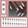 12 Sizes-24 Pcs Press On Nails Z804