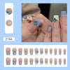12 Sizes-24 Pcs Press On Nails Z784