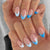 12 Sizes-24 Pcs Press On Nails W1108