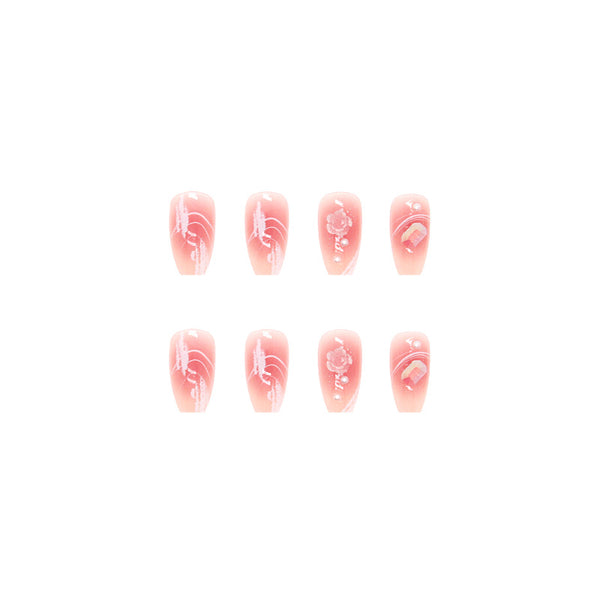 12 Sizes-24 Pcs Press On Nails Z358