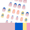 12 Sizes-24 Pcs Press On Nails JP3961