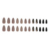12 Sizes-24 Pcs Press On Nails W1470