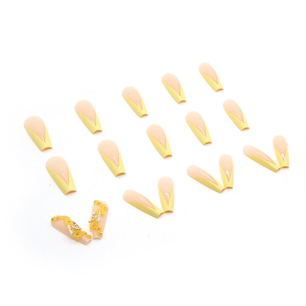 12 Sizes-24 Pcs Press On Nails Z461