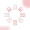12 Sizes-24 Pcs Press On Nails C356