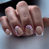 12 Sizes-24 Pcs Press On Nails W564