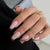 12 Sizes-24 Pcs Press On Nails W282