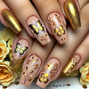 12 Sizes-24 Pcs Press On Nails Y1014