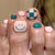 12 Sizes-24 Pcs Press On Nails F101