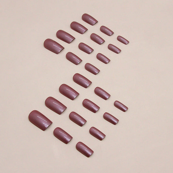 12 Sizes-24 Pcs Press On Nails W1463