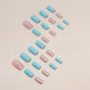 12 Sizes-24 Pcs Press On Nails W595