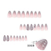 12 Sizes-24 Pcs Press On Nails JP4231