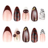 12 Sizes-24 Pcs Press On Nails JP4122