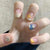 12 Sizes-24 Pcs Press On Nails R401