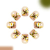 12 Sizes-24 Pcs Press On Nails C1631