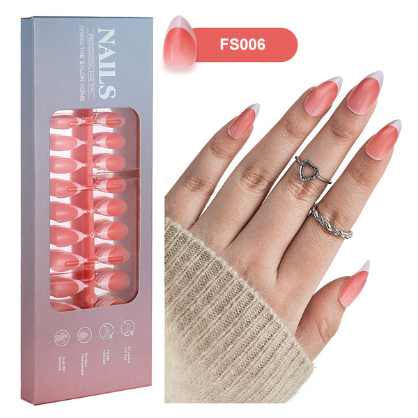 12 Sizes-24 Pcs Press On Nails FS003