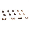 12 Sizes-24 Pcs Press On Nails Z199