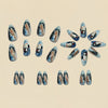 12 Sizes-24 Pcs Press On Nails Y1560