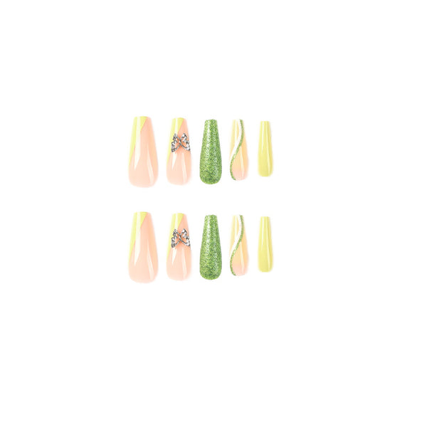 12 Sizes-24 Pcs Press On Nails JP2380
