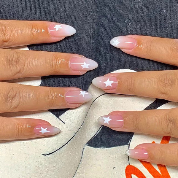 12 Sizes-24 Pcs Press On Nails JP3295