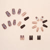 12 Sizes-24 Pcs Press On Nails Z533