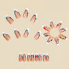 12 Sizes-24 Pcs Press On Nails Y1477