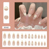 12 Sizes-24 Pcs Press On Nails R940