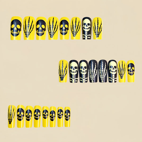 12 Sizes-24 Pcs Press On Nails Y1103