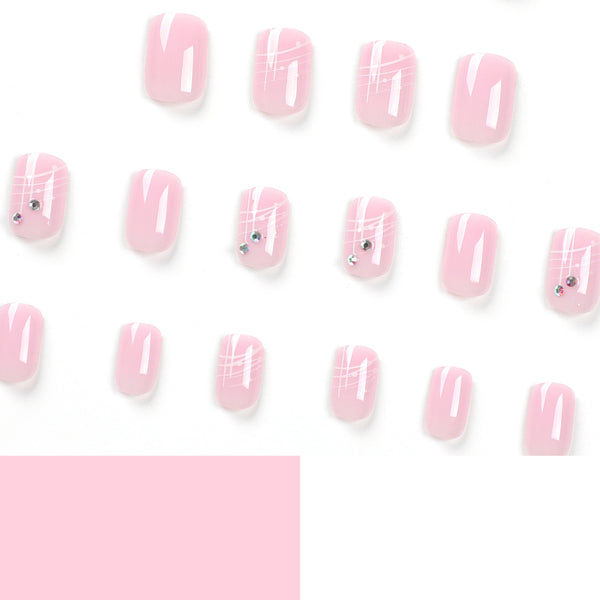 12 Sizes-24 Pcs Press On Nails JP2725