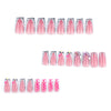12 Sizes-24 Pcs Press On Nails JP3672