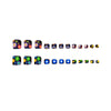 12 Sizes-24 Pcs Press On Nails Y145