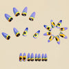 12 Sizes-24 Pcs Press On Nails Y1377