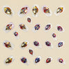 12 Sizes-24 Pcs Press On Nails Y1942