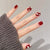 12 Sizes-24 Pcs Press On Nails R928