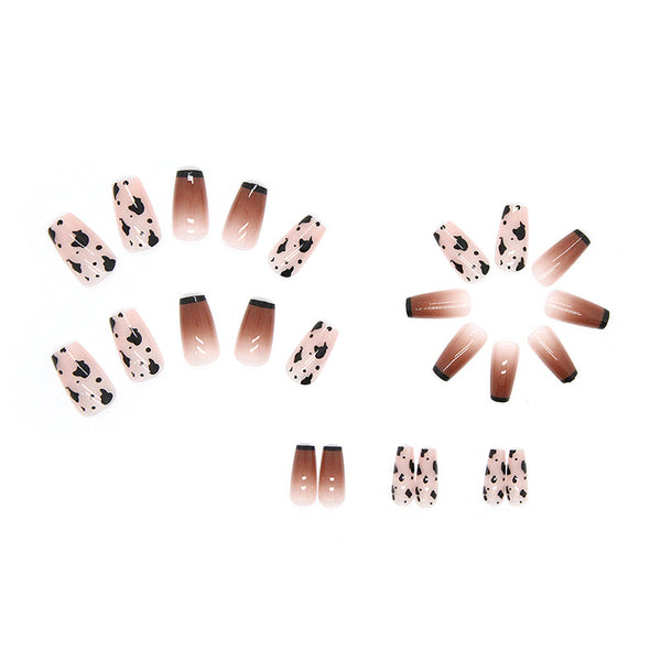 12 Sizes-24 Pcs Press On Nails R640