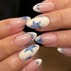 12 Sizes-24 Pcs Press On Nails JP3757