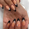 12 Sizes-24 Pcs Press On Nails W932