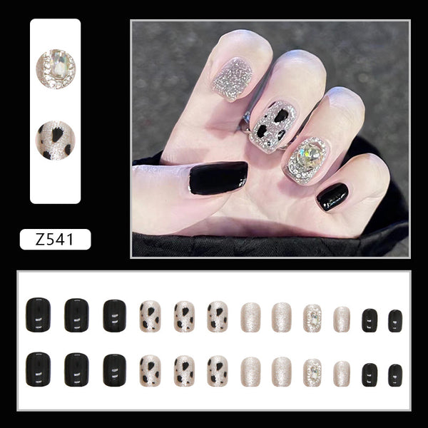 12 Sizes-24 Pcs Press On Nails Z541