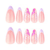 12 Sizes-24 Pcs Press On Nails JP3793