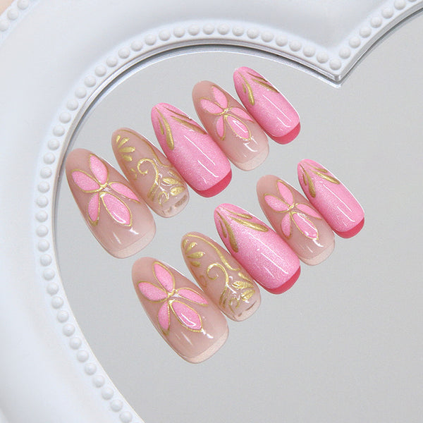 30 Pcs Press On Nails W2104
