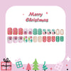 12 Sizes-24 Pcs Press On Nails MX088