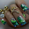 12 Sizes-24 Pcs Press On Nails Y1853